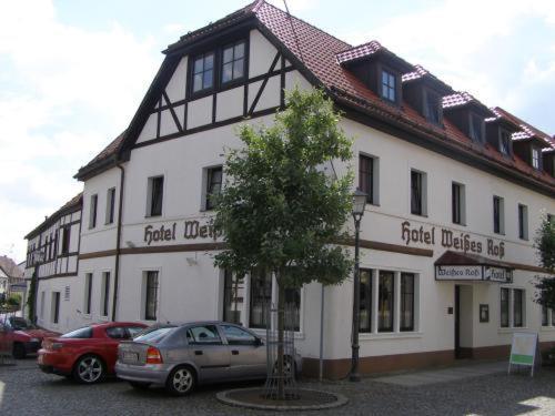 Hotel Weisses Ross Elsterwerda Exterior foto